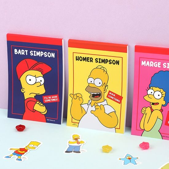 심슨 A5 노트패드