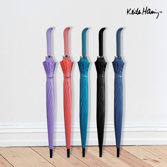 [1+1] 키스해링 뉴 16K 라벨포인트 장우산