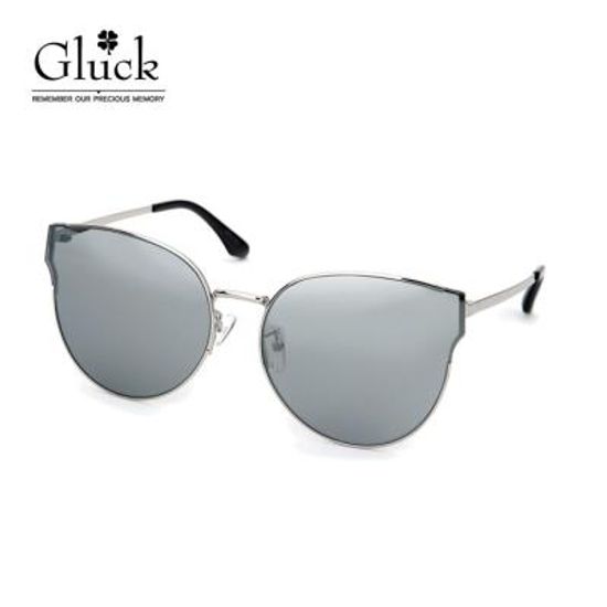 글륵 실버 실버반미러 원형 선글라스 GLS 36-C03