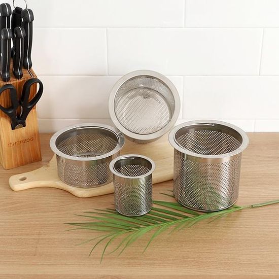 음식물 거름망 배수구망 스텐 손잡이 싱크대망 대형