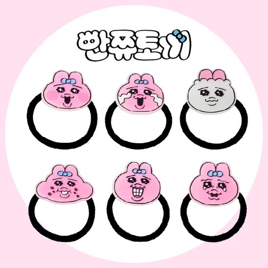 [빤쮸토끼] 빤쮸토끼 아크릴 머리끈 (랜덤발송)