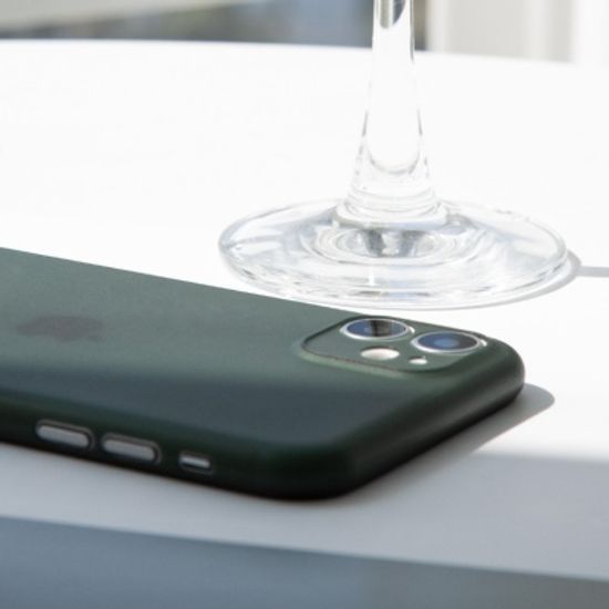 끼움 아이폰 제로03 매트 슬림케이스 그린 블랙 블루 