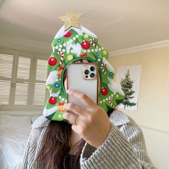 Christmas Big Mask 크리스마스트리와선물모자