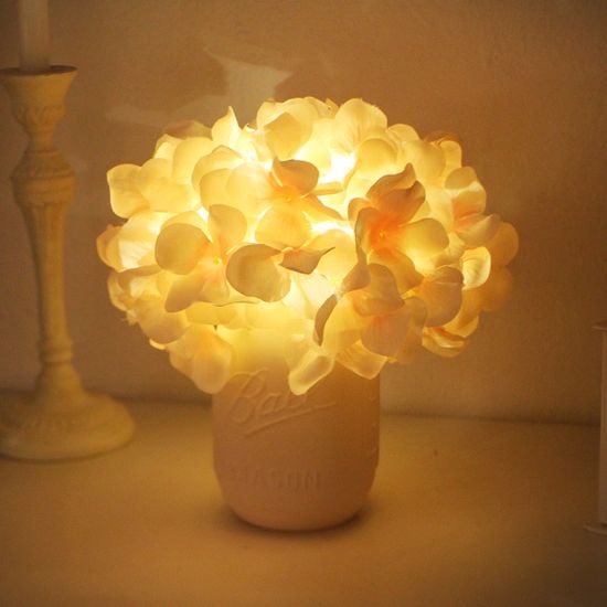 몽실 수국 팟 LED 무드등