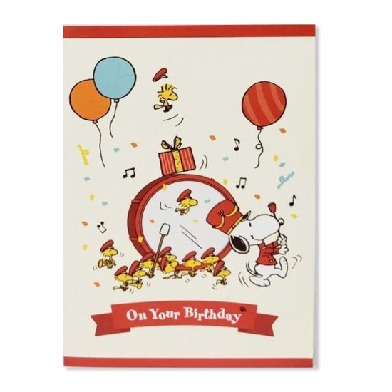 홀마크 스누피 입체 사운드 생일 축하 카드-784867
