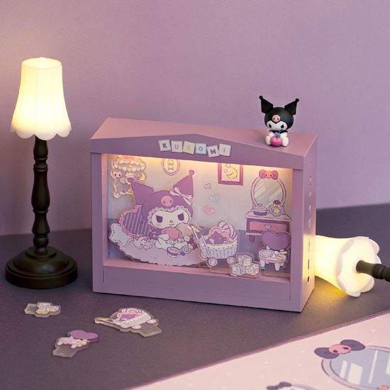 산리오 쿠로미 블루투스 액자 스피커 무드등 스피커