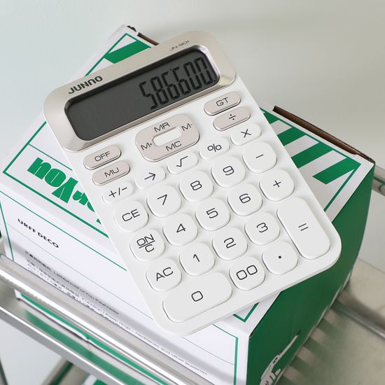 레트로 계산기 오피스용 사무용 일반 계산기