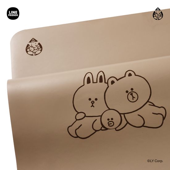 가네샤요가매트 라인프렌즈 에디션 프렌즈 6mm