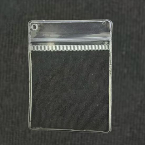 미니 pvc 지퍼백 키링 D고리 타공 열쇠고리 만들기 