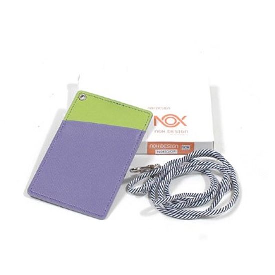 투톤 목걸이 카드케이스 (NS450-GR)