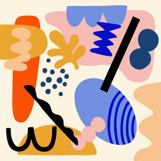 미드 센추리 레트로 A (캔버스) DIY그리기 30x30