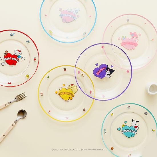 산리오 정품 브런치 접시 6종 (택1P) 신혼 집들이
