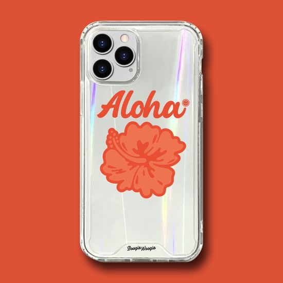 범퍼클리어 케이스 - 알로하 오렌지(Aloha Orange)