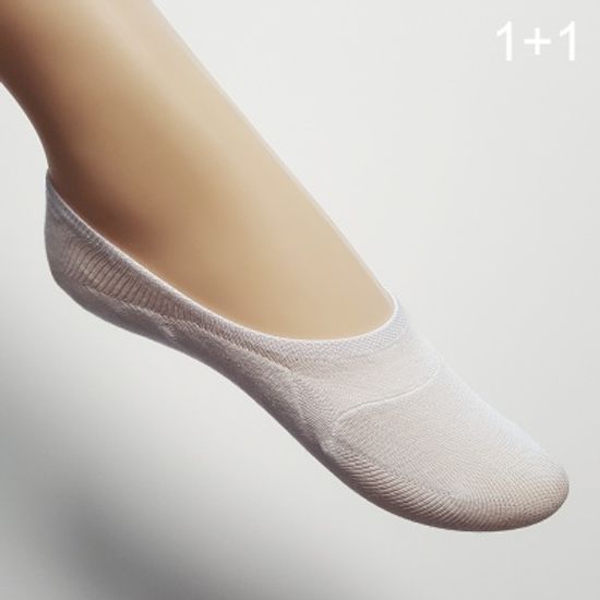 [1+1] 베이직 코튼 훼이크 삭스 cotton fake socks