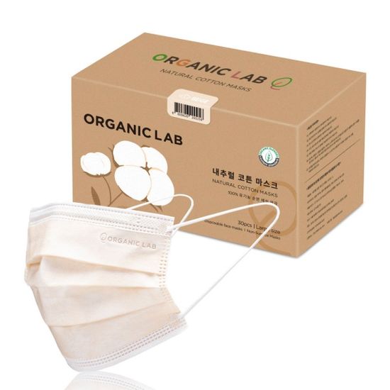 오가닉랩 유기농순면 피부트러블 마스크 덴탈형 30매