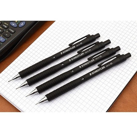 스테들러 0.3mm Graphite 매트블랙 샤프펜슬 925 15