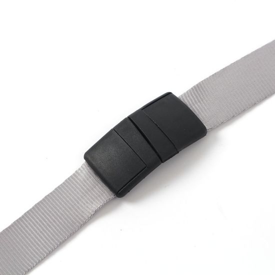 안전클립 릴홀더 목걸이줄 6p(그레이) 사원증