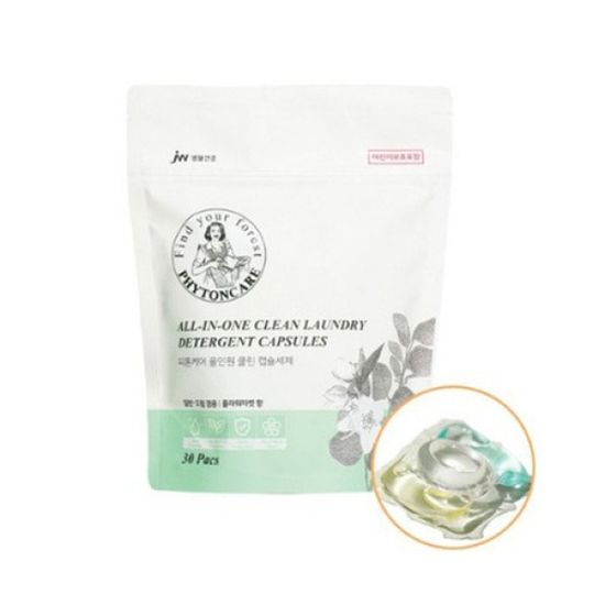 트렌톤 피톤케어 캡슐세제 + 건조기시트 2종세트