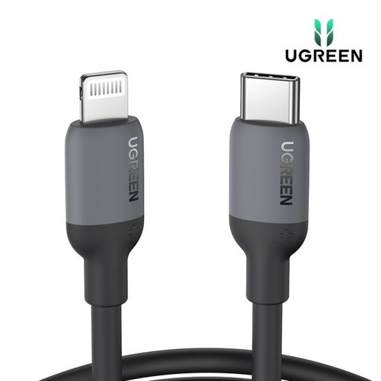 유그린 웨이브 C to 라이트닝 Mfi 인증 케이블 1M