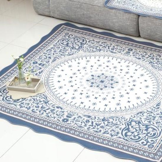 [베누지오]페르시안 블루 워싱카페트 점보특대200x230