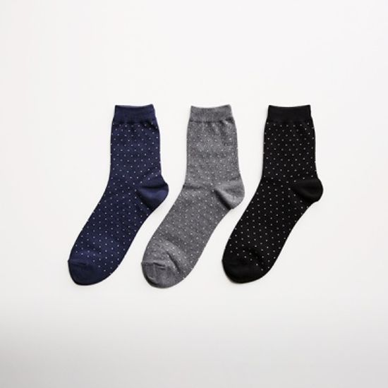 [SOCKS SENSE SET] 남 도트 믹스 7ea