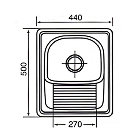 아스타 빨래판전용볼(EC4450) /손빨래 빨래판대야