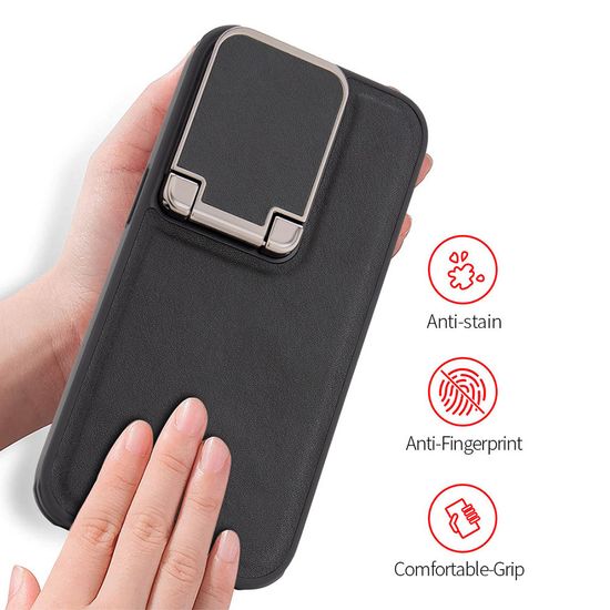 아이폰 15 PRO MAX 플립 커버 카메라보호 가죽 케이스