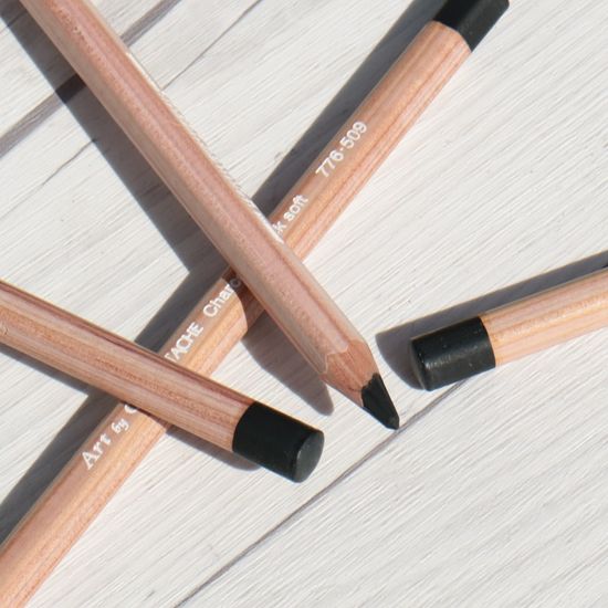 까렌다쉬 순수 천연목탄 소프트연필 776.509 1다스