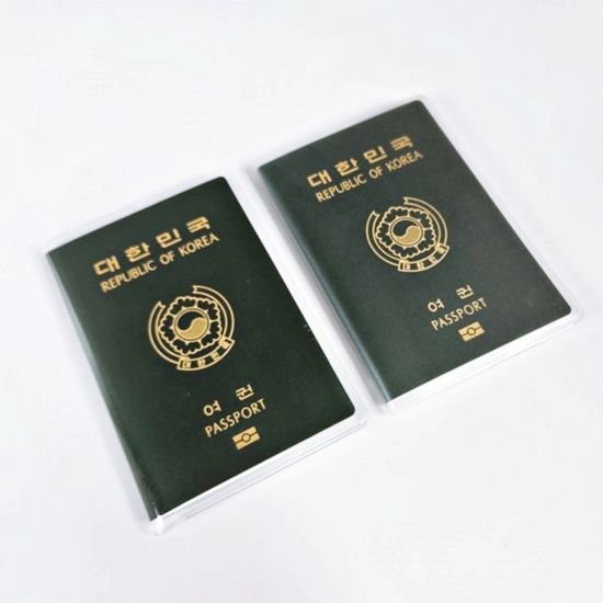 투명 반투명 신여권 구여권 여권 지갑 케이스 커버 