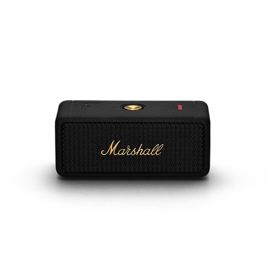 마샬 엠버튼2 블랙앤브래스 휴대용 블루투스 스피커