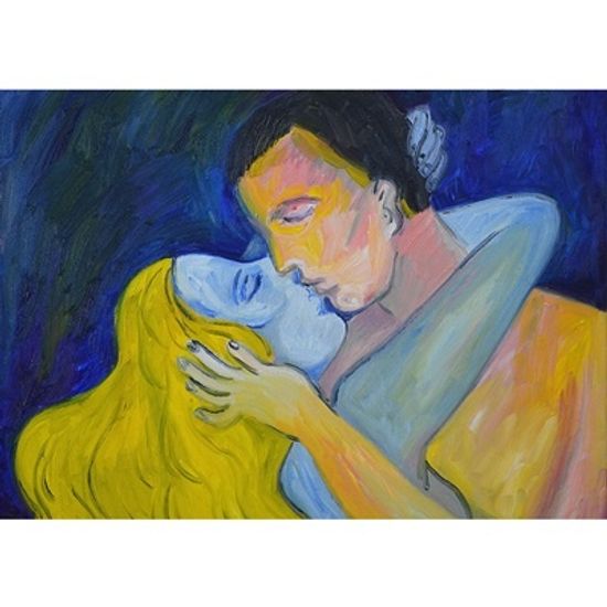 Madonna`s Kiss / 일러스트 액자