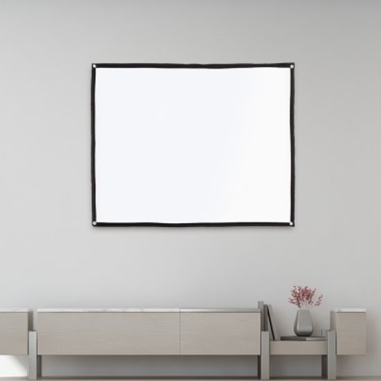 이동형 빔프로젝터 스크린(146x110cm) 캠핑 빔스크린