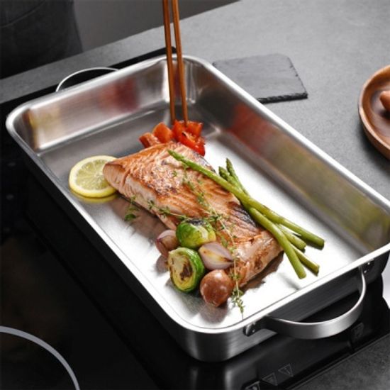 캠핑용 사각 냄비 어묵 샤브샤브 인덕션 전골 팬 오뎅