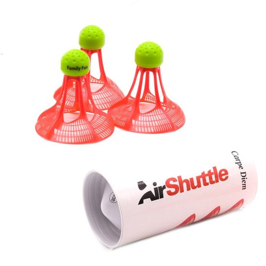 패밀리펀 에어셔틀콕 3개입 / 바람저항 셔틀콕