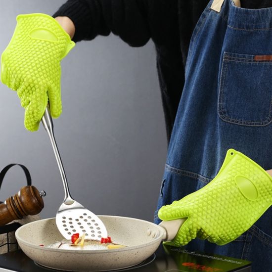 안심 실리콘 오븐장갑 2p세트 전자레인지 주방 장갑