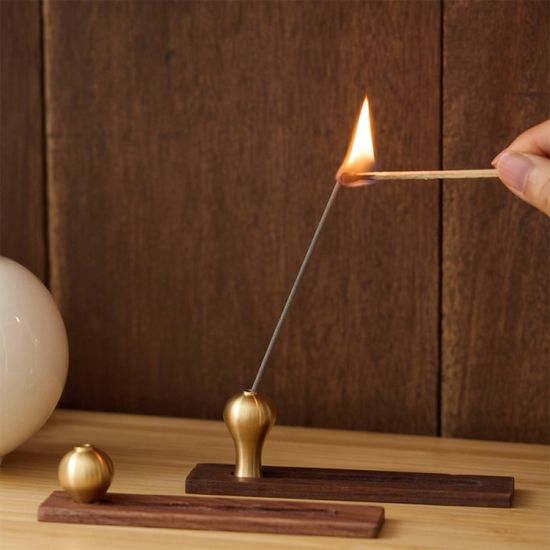아기자기 황동 인센스 홀더