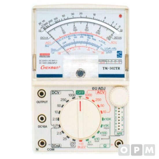 멀티테스트기(아나로그) TM-502TR(WA7B08F)