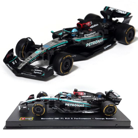 1:43 벤츠 F1 W15팀 퍼포먼스 조지러셀 NO.63 하드