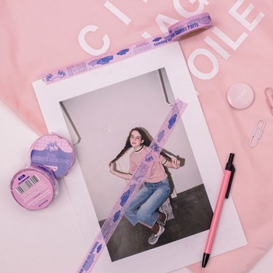 그리드 포스터 마스킹 테이프