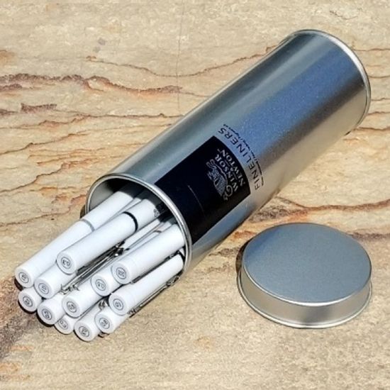 [윈저앤뉴튼] 파인라이너 틴케이스 12종 풀컬러 세트