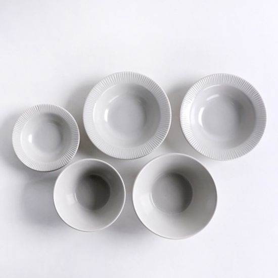 라일 국산 도자기 1인 식기세트 5p 4color