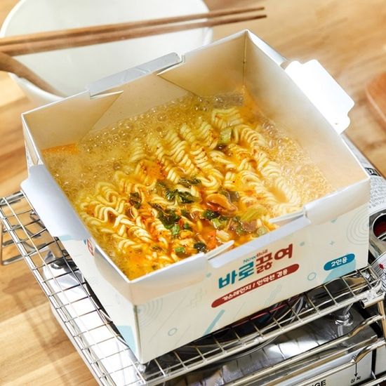 일회용 종이냄비12p+앞접시12p세트 인덕션가능