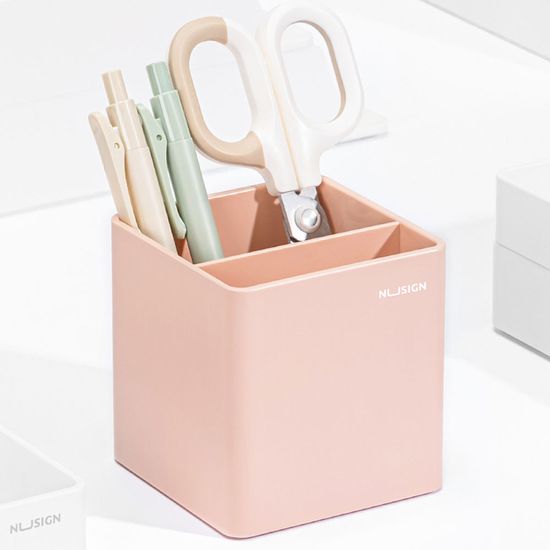 누사인 다용도 2칸 연필꽂이 펜꽂이 색연필꽂이
