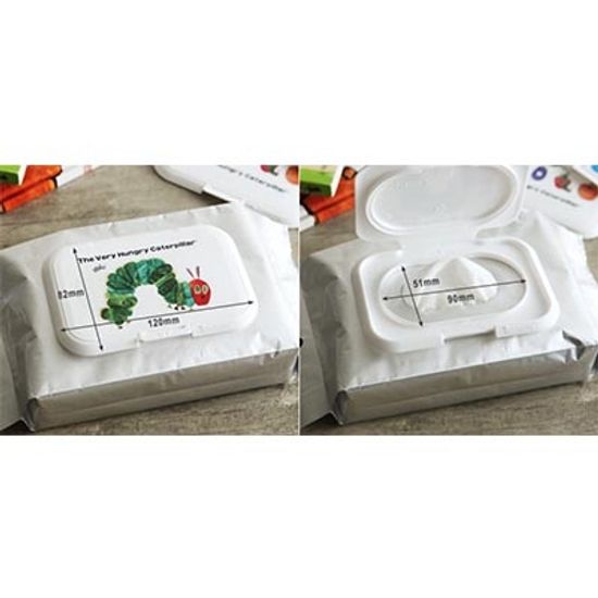 [비타토 물티슈캡] 에릭칼 배고픈애벌레 일반형