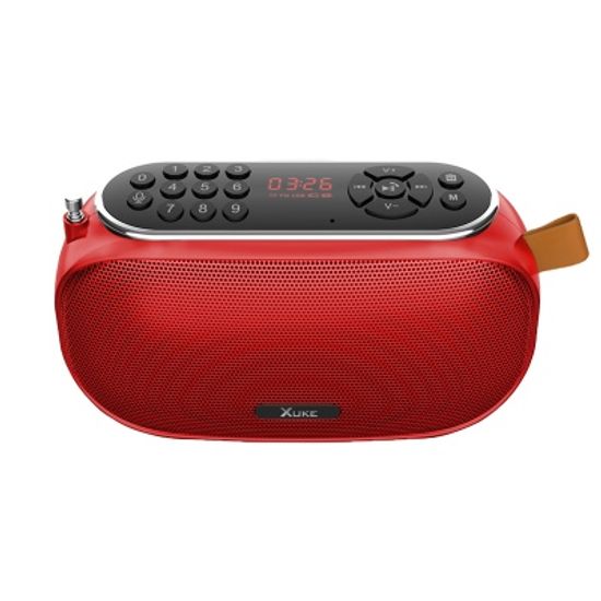 XUKE B-3600 휴대용 라디오 블루투스 무선 스피커
