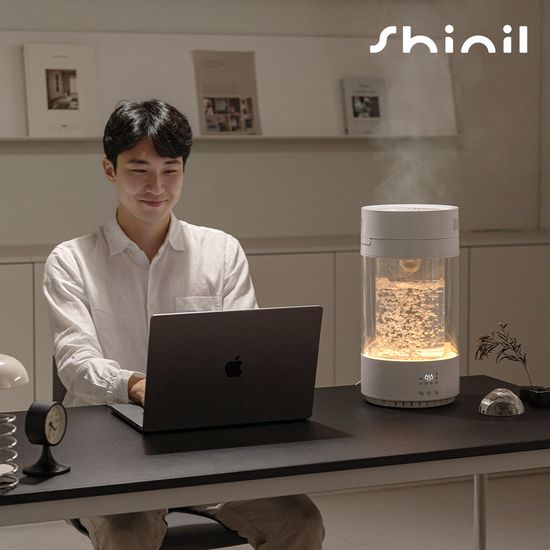 [26년형] 신일 가열식 무드등 스텐레스 물멍가습기