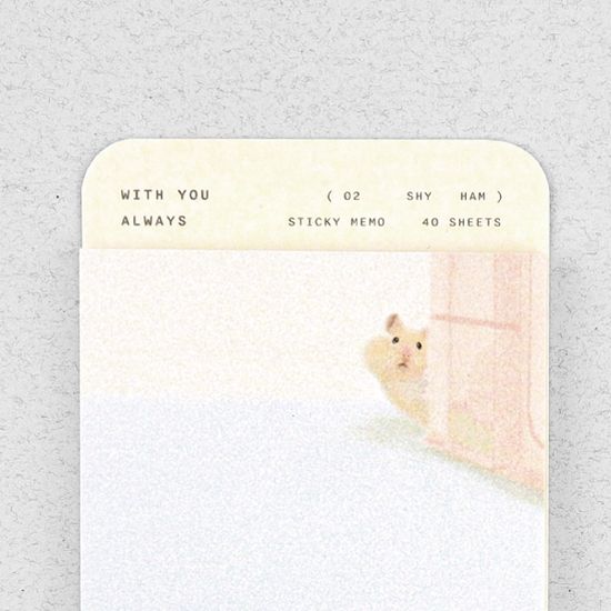 [대시앤도트] 위드 유 올웨이즈 스티키 메모