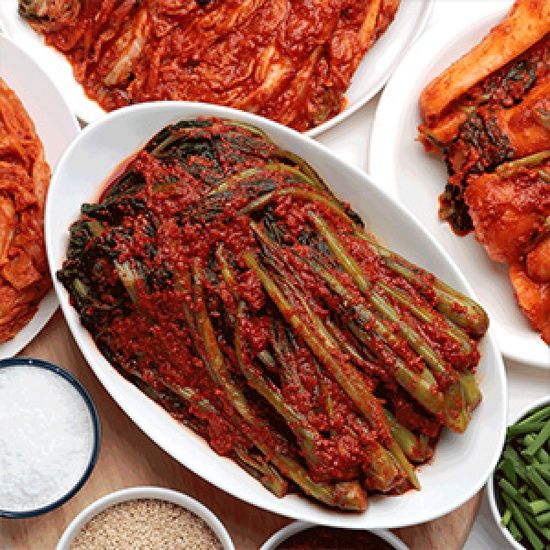 맵따구 매운 실비 갓 불 김치 (더매운맛) 1kg