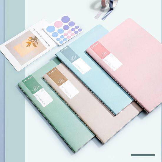 파스텔 스티칭 노트 4권세트 2color