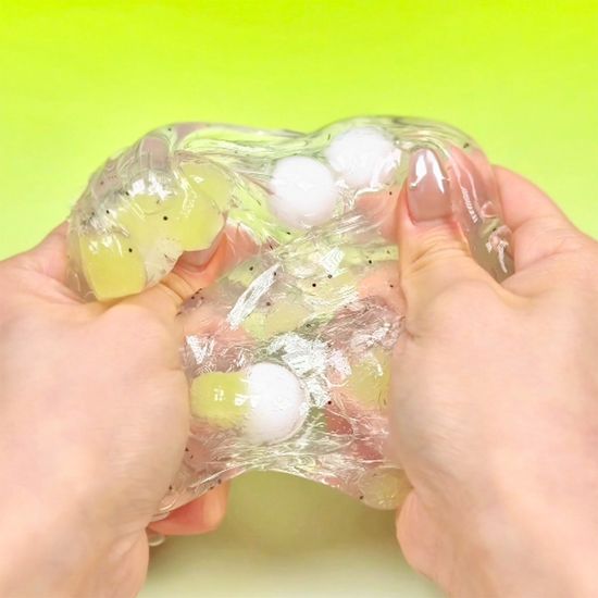 젤시스 키위통통 말랑 클리어 젤리슬라임